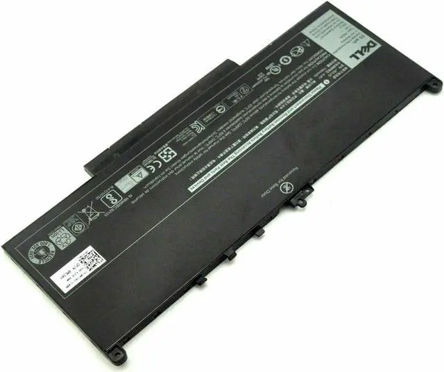 Alt view image 9 of 13 - New Dell Latitude E7470 E7270 4-cell 55Wh OEM Original Laptop Battery J60J5