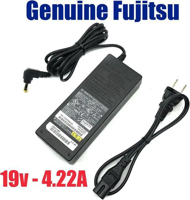 Main image of Genuine Fujitsu AC Adapter 80W for Lifebook S7110 S7210 S7211 S7220 Laptop w/PC