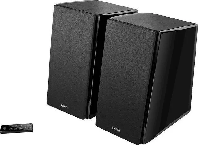 Alt view image 19 of 20 - Edifier R2000DB Powered Bluetooth Bookshelf Speakers - Near-Field Studio Monitors - Optical Input - 5 inch Subwoofer - 120 Watts RMS - Black