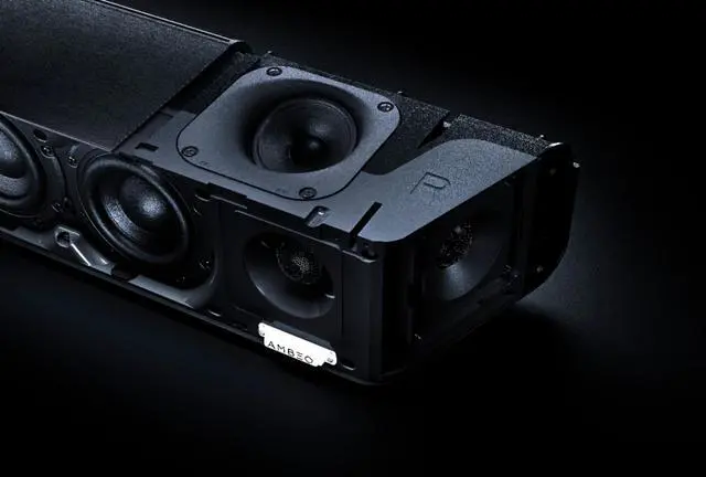 Alt view image 2 of 14 - New Sennheiser Ambeo Soundbar 5.1.4-Channel Ambeo Soundbar With Dolby Atmos/Dts:X