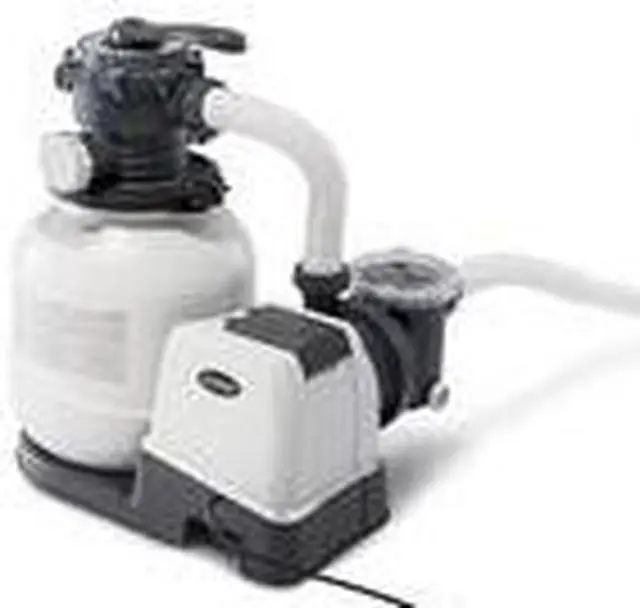 Alt view image 7 of 15 - Intex 26645EG 2100 GPH Above Ground Pool Sand Filter Pump with Automatic Timer