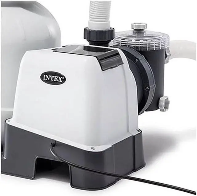 Alt view image 8 of 15 - Intex 26645EG 2100 GPH Above Ground Pool Sand Filter Pump with Automatic Timer