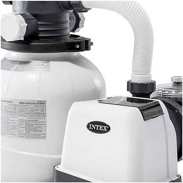Alt view image 10 of 15 - Intex 26645EG 2100 GPH Above Ground Pool Sand Filter Pump with Automatic Timer