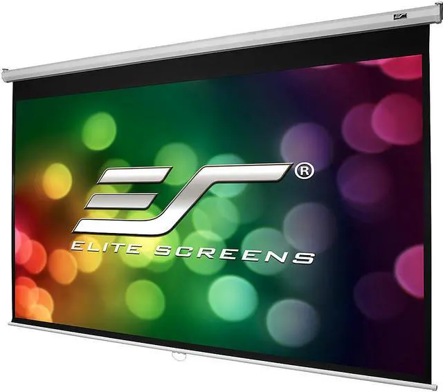 Alt view image 16 of 20 - Elite Screens M100X 100In Diag Manual Wall Maxwhite 16:10 53X84.5In