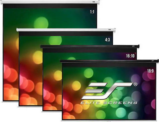 Alt view image 18 of 20 - Elite Screens M100X 100In Diag Manual Wall Maxwhite 16:10 53X84.5In