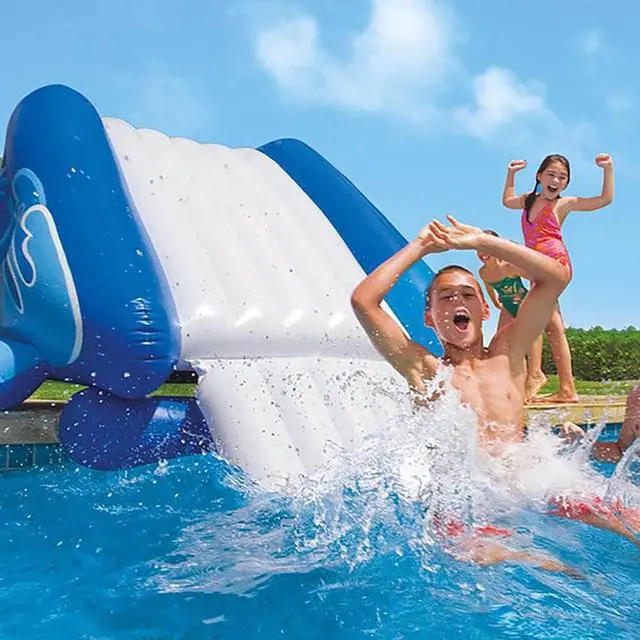 Alt view image 6 of 18 - INTEX RECREATION WATER SLIDE