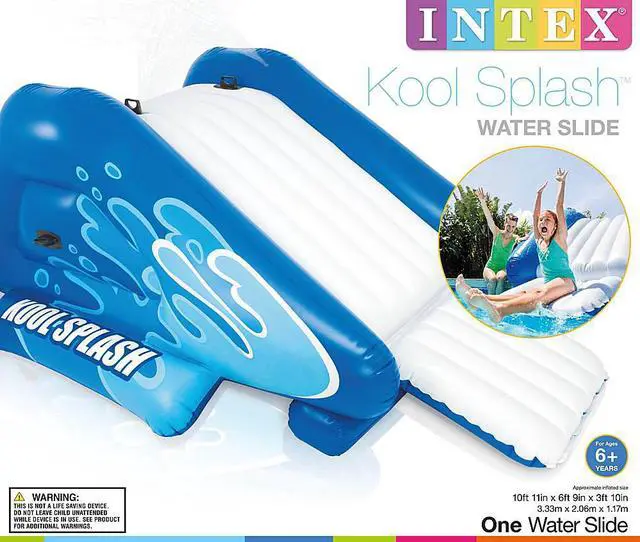Alt view image 9 of 18 - INTEX RECREATION WATER SLIDE