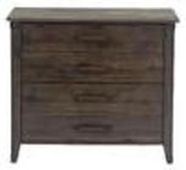 Alt view image 4 of 4 - New Sauder 422351 Carson Forge Collection 2-Drawer Filing Cabinet