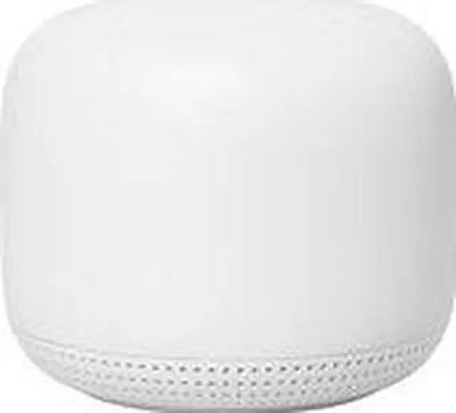 Alt view image 5 of 18 - Google Nest Wifi Point with Google Assistant 1-Pack Snow - 1600 square feet coverage - 768 MB RAM & 512 MB Flash - Capacitive touch controls - Bluetooth? 5.0 - Compatible with previous generation