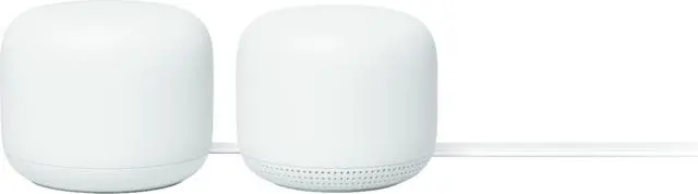 Alt view image 6 of 20 - Google GA00822US Nest Dual-Band Wi-Fi System - Snow