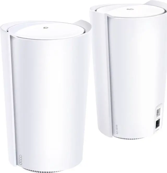 Alt view image 9 of 12 - TP-Link Deco Tri-Band WiFi 6 Mesh System(Deco X90(2-pack) - Covers up to 6000 Sq.Ft, Replaces Routers and Extenders, AI-Driven and Smart Antennas, 2-Pack