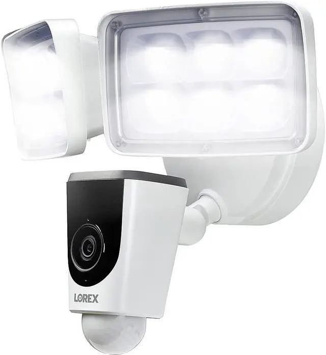 Alt view image 7 of 20 - Lorex V261LCD-E 2MP 1080p 2-Way Audio Indoor/Outdoor Wi-Fi Floodlight Camera