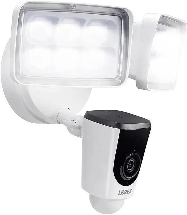 Alt view image 8 of 20 - Lorex V261LCD-E 2MP 1080p 2-Way Audio Indoor/Outdoor Wi-Fi Floodlight Camera