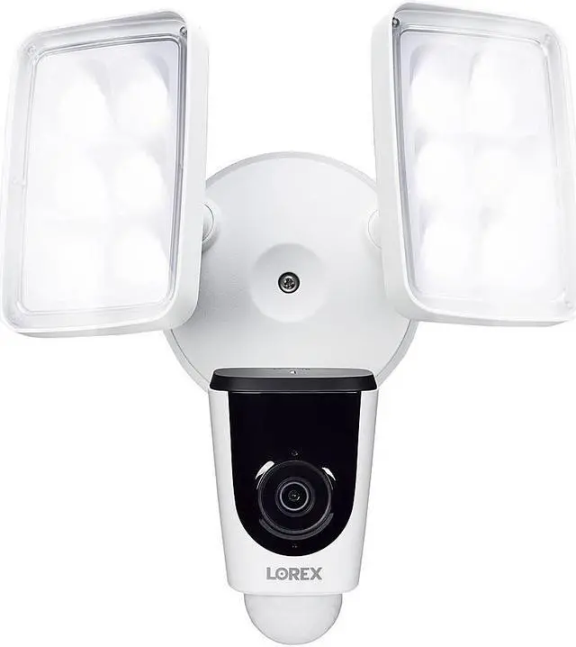 Alt view image 9 of 20 - Lorex V261LCD-E 2MP 1080p 2-Way Audio Indoor/Outdoor Wi-Fi Floodlight Camera