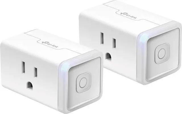 Alt view image 3 of 7 - New Tp-Link Kp125P2 Kasa Smart Wi-Fi Plug Mini With Homekit (2-Pack)