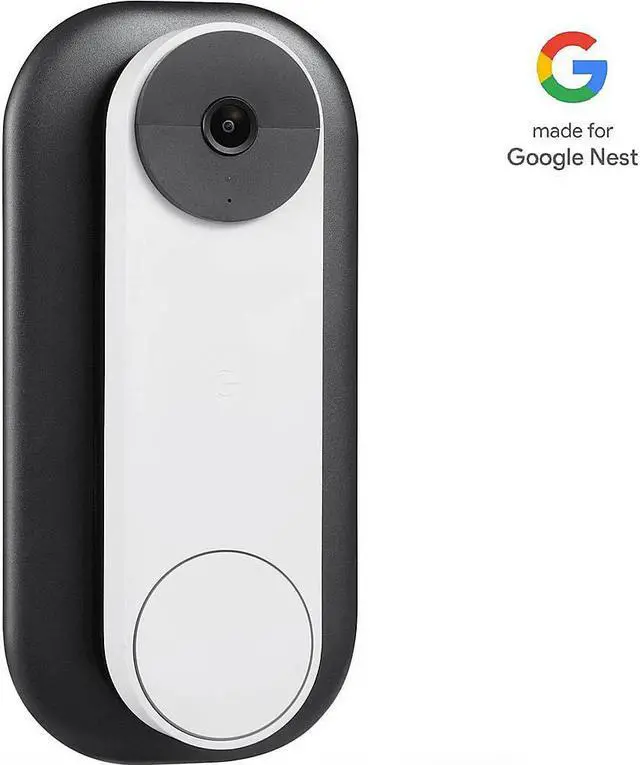 Alt view image 5 of 6 - New Wasserstein Nestdb2Battpltblkusa Wall Plate For Google Nest Doorbell (Battery)