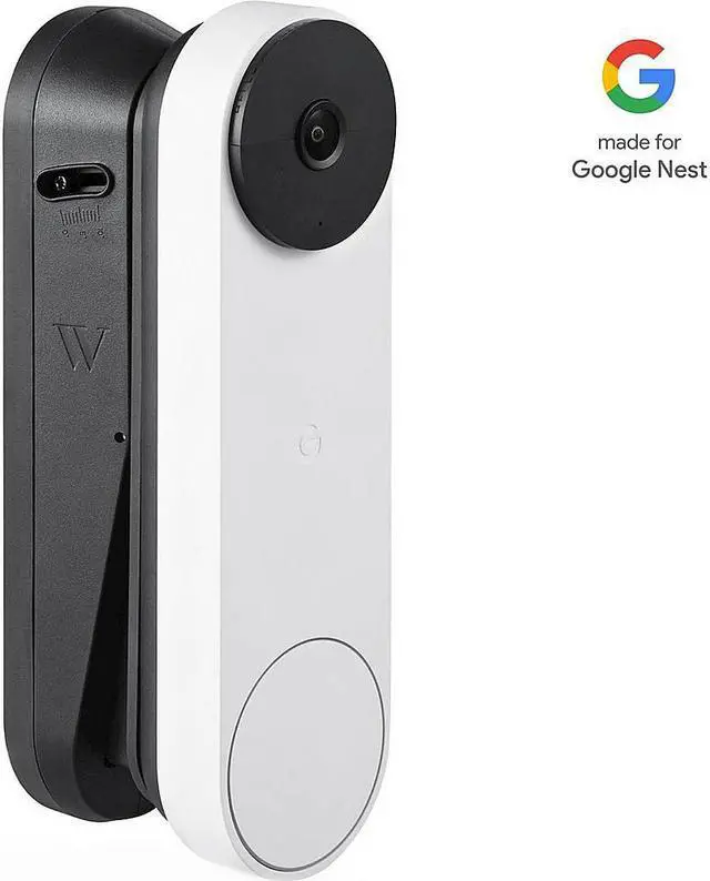 Alt view image 4 of 8 - New Wasserstein Nestdb2Vermtblkusa Vertical Adjustable Mount For Google Nest Doorbell (Battery)