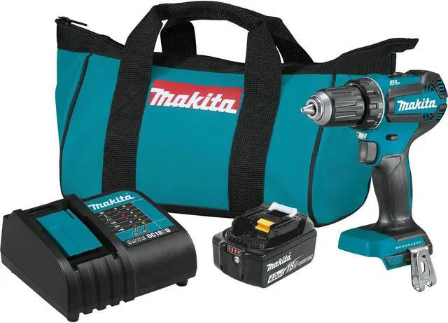 Main image of Makita Xfd13Sm1 18V Lxt Lithium-Ion Brushless Cordless 1/2" Driver-Drill Kit (4.0Ah)