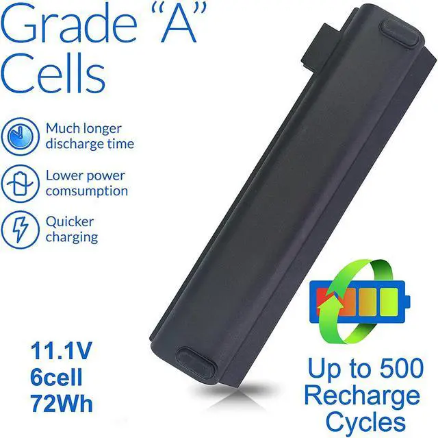 Alt view image 4 of 7 - 72Wh 61++ T470 T480 Extended Battery For Lenovo Thinkpad T470 T480,P52S P51S T570 T580 A475 A485 Tp25 4X50M08812 01Av423 01Av422 01Av424 01Av452 Sb10K97584 Sb10K97579 Sb10K97580 01Av425 01Av427 6-Cell