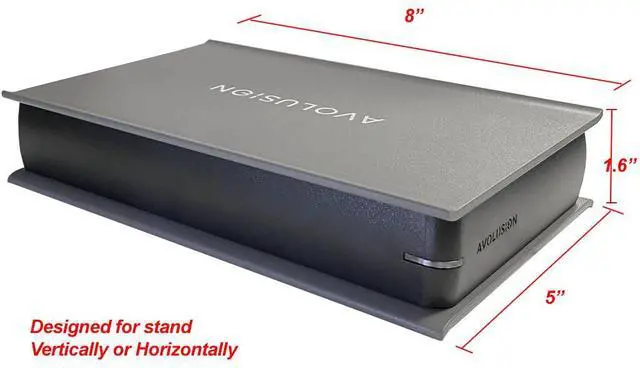 Alt view image 3 of 7 - Avolusion PRO-5X Series 3TB USB 3.0 External Gaming Hard Drive XBOX One Orig S&X