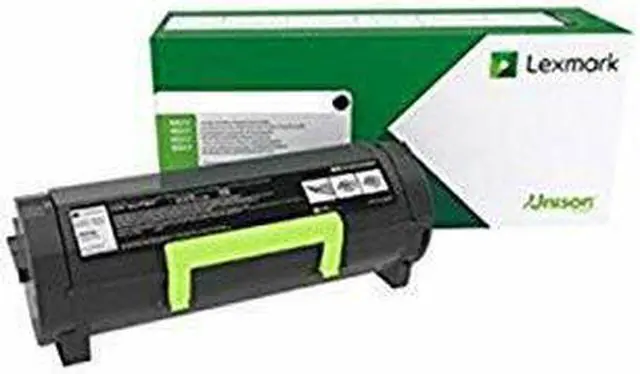 Alt view image 2 of 2 - Lexmark 58D1000 Black Return Program Toner Cartridge
