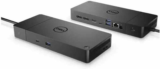 Alt view image 10 of 11 - Dell Thunderbolt Dock WD19TBS (with 130W Power Delivery) No 3.5mm ports, USB-C, Thunderbolt 3, HDMI, Dual DisplayPort, Black