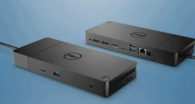 Alt view image 17 of 20 - Dell Performance Dock WD19DC Docking Station with 240W Power Adapter (Provides 210W Power Delivery; 90W to Non-Dell Systems)