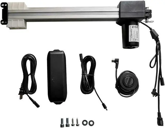 Alt view image 5 of 7 - Electric Power Recliner Motor Actuator Okin Refined-R Model Jldq-1A And Jldq-11 Part # Jldq.11.156.333K Kit