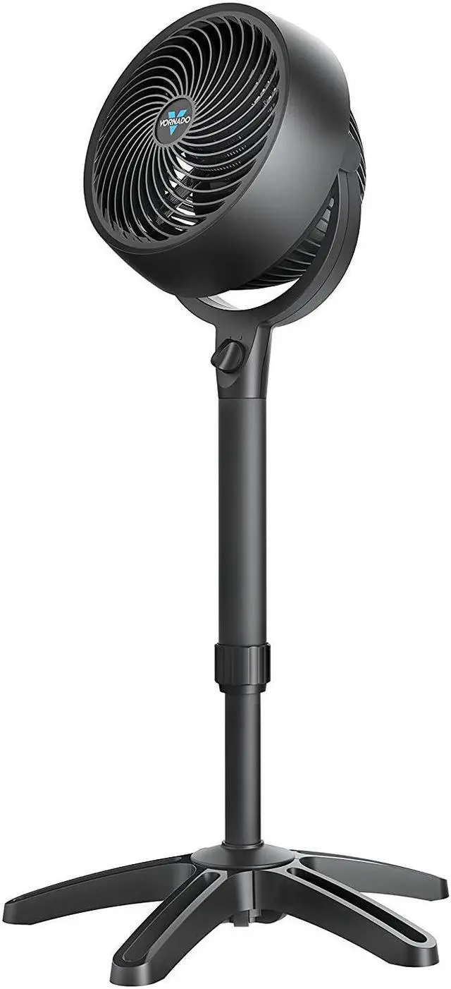 Alt view image 5 of 9 - Vornado 683BLKPED 683 Pedestal Circulator Fan - Black