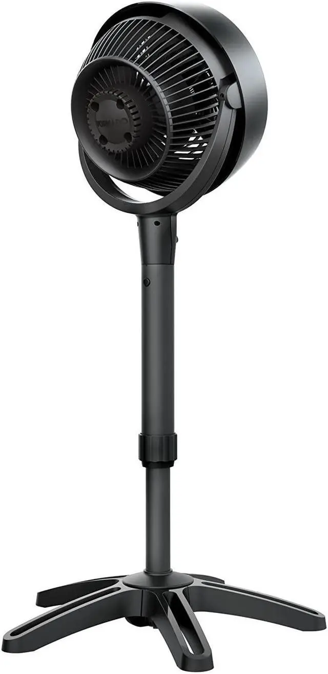 Alt view image 7 of 9 - Vornado 683BLKPED 683 Pedestal Circulator Fan - Black