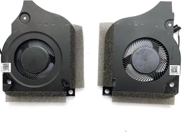 Alt view image 2 of 5 - Gpu and Cpu cooling fan for DELL INSPIRON G5-5590 G7-7590 G7-7790 12V voltage
