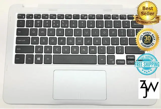 Alt view image 11 of 14 - US INTL Dell OEM Inspiron 3185 2-in-1 Laptop Palmrest Laptop Keyboard 6F5HY