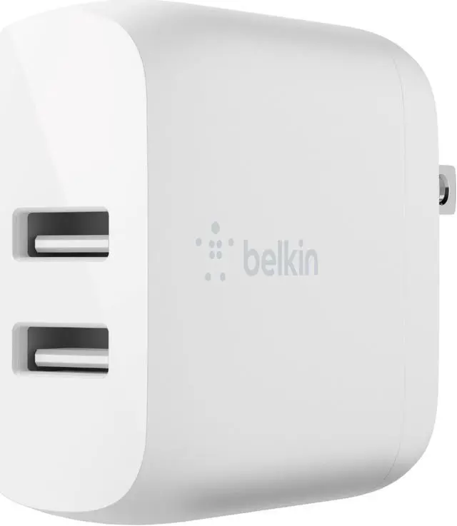 Alt view image 19 of 20 - Belkin Boost?Charge Dual Usb-A Wall Charger 24W