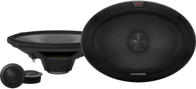 Alt view image 5 of 6 - Alpine R-S69C.2 6x9" Component Car Speakers