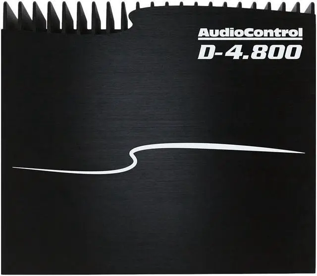 Alt view image 19 of 20 - AudioControl D-4.800 High-Power 4 Channel DSP Matrix Amplifier with Accubass