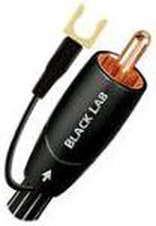 Alt view image 6 of 6 - AudioQuest Black Lab RCA Male to RCA Male Subwoofer Cable - 39.37 ft. (12m)