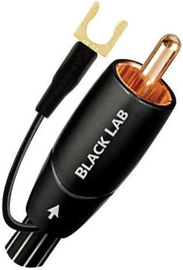 Alt view image 5 of 6 - AudioQuest Black Lab RCA Male to RCA Male Subwoofer Cable - 39.37 ft. (12m)