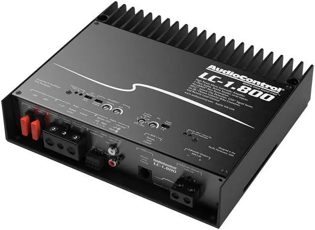 Alt view image 19 of 20 - AudioControl LC-1.800 High-Power Mono Subwoofer Amplifier with Accubass
