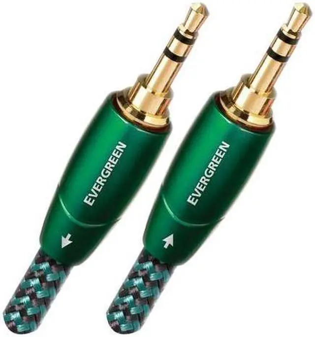 Alt view image 4 of 6 - AudioQuest Evergreen 3.5mm Male to 3.5mm Male Cable - 1.97 ft. (.6m)