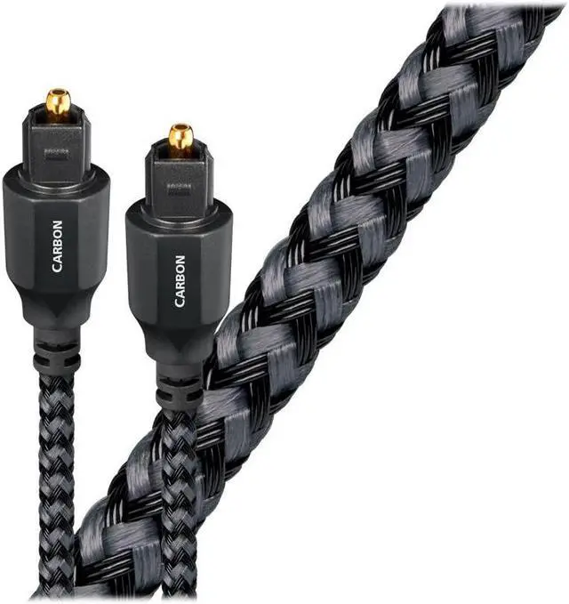 Alt view image 3 of 5 - AudioQuest Carbon Toslink Fiber Optic Digital Audio Cable - 4.92 ft. (1.5m)