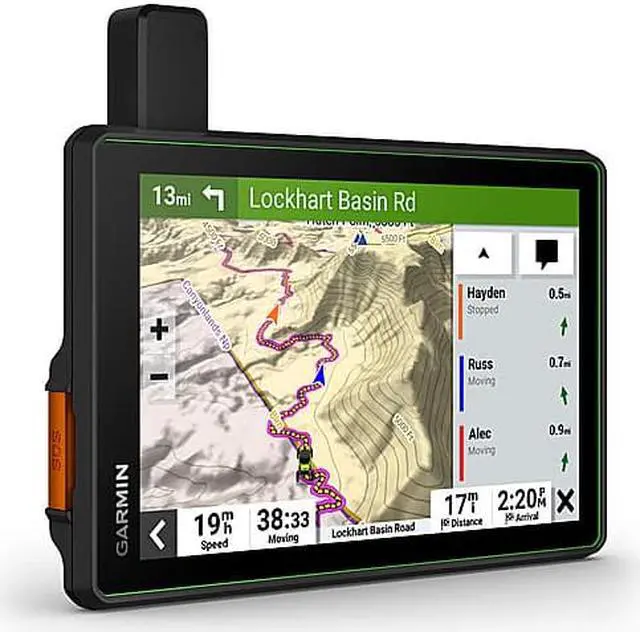 Alt view image 7 of 17 - Garmin Tread Powersport Navigator (8" Screen, Group Ride Radio)