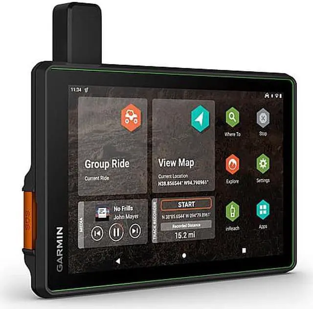 Alt view image 10 of 17 - Garmin Tread Powersport Navigator (8" Screen, Group Ride Radio)