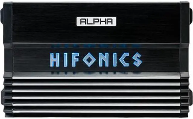 Alt view image 12 of 18 - Hifonics A1000.2D ALPHA Full Range Super D-Class 2 Channel Car Amplifier