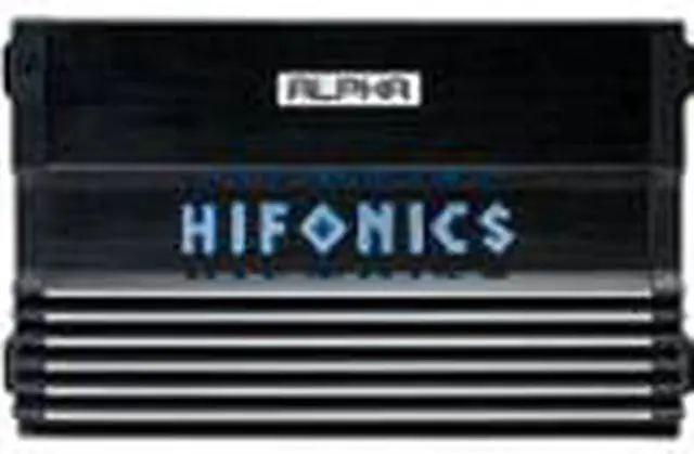 Alt view image 6 of 6 - Hifonics A1200.4D ALPHA Series Compact 1200 Watts 4 Channel Car Audio Amplifier