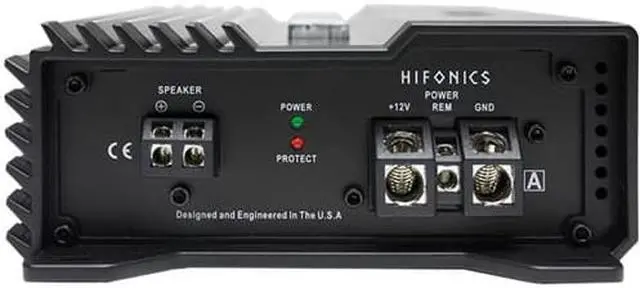 Alt view image 11 of 12 - Hifonics A1200.1D ALPHA Super D-Class 1200 Watt Monoblock Car Audio Amplifier
