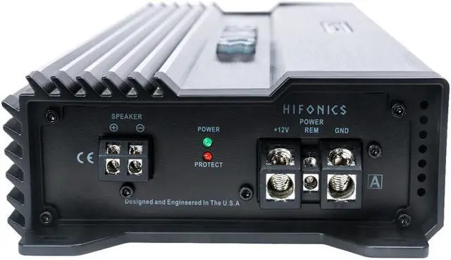 Alt view image 7 of 9 - Hifonics A2000.1D ALPHA Compact 2000 Watts Monoblock Car Audio Amplifier