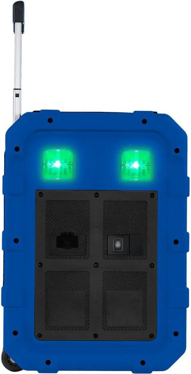 Alt view image 13 of 20 - Gemini MPA2400BLU Portable Bluetooth Party Speaker