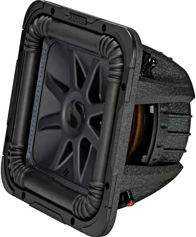 Alt view image 19 of 20 - Kicker L7S104 L7S 10" Subwoofer Dual Voice Coil 4-Ohm 600W