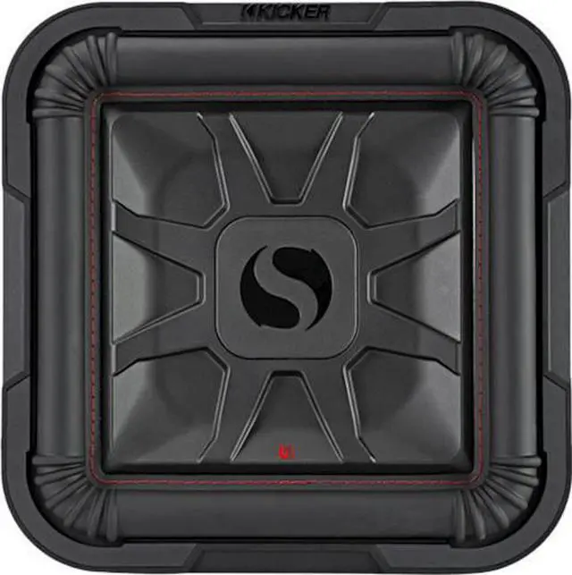Alt view image 8 of 14 - Kicker 46L7T124 12" Solo-Baric L7T Shallow-Mount Dual 4-Ohm Voice Coil Subwoofer