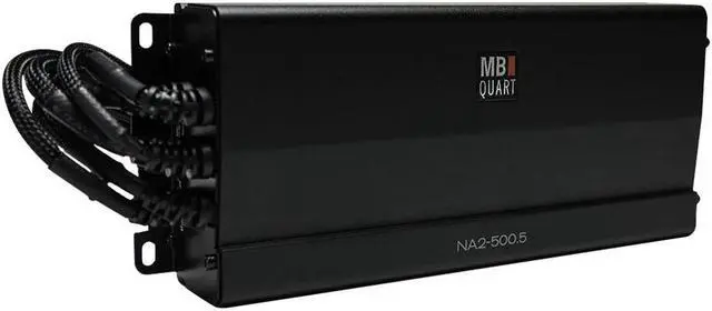 Alt view image 6 of 11 - MB Quart NA2-500.5 compact 400 watt 5-Channel Powersports amplifier